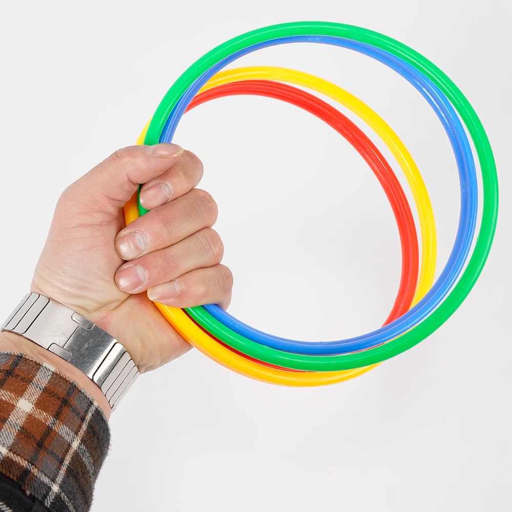 Collar de color para niños equipos de entrenamiento físico de la sensación de collar juguetes de entrenamiento de collar balance redondo ágil