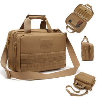 New Outdoor Tactical Shoulder Handbag, Outdoor Waterproof Camouflage Bag, Multi-Functional Large-Capacity Magazine Cosmetics Bag