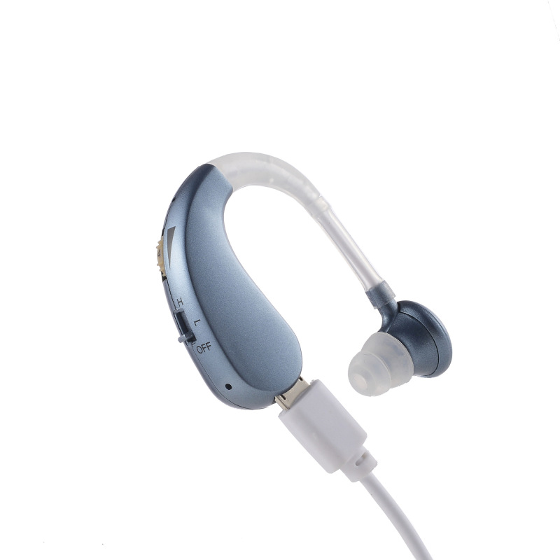 補聴器老人USB充電式耳裏補聴器音声アンプ集音器クロスボーダー英語版|undefined