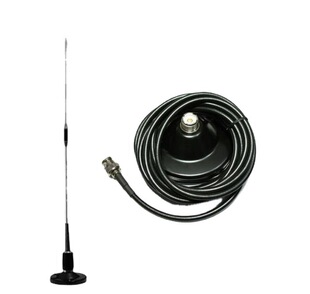 76-108MHz FM radio transmitter 98MB FM radio car sucker gain antenna N/SMA/TNC