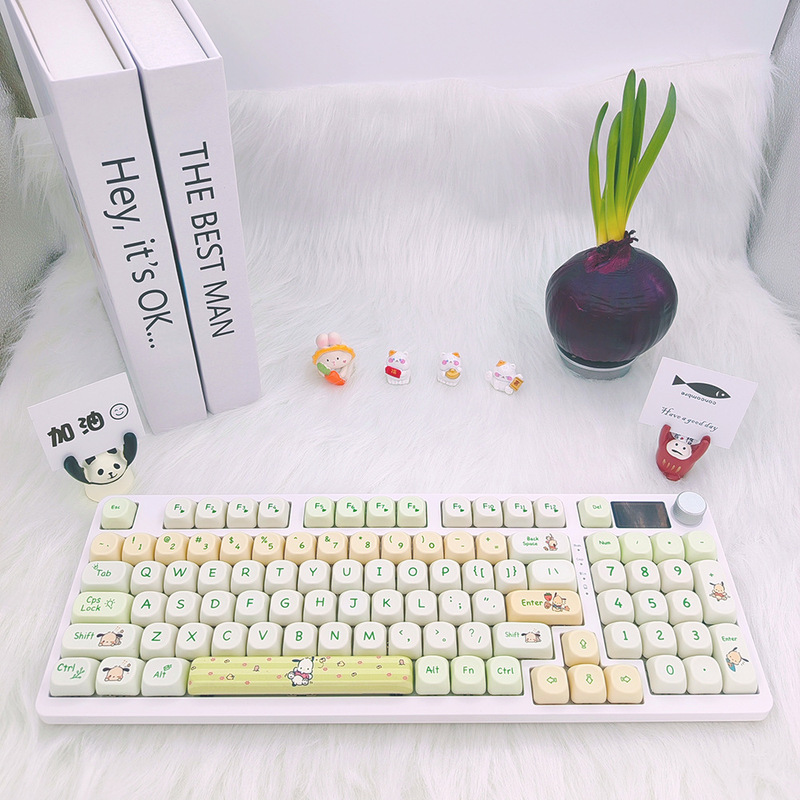 MOA Keycap Parchapo 6.25 Cross Satellite Axis Mechanical Keyboard 87 Universal Sublimation 104 Cartoon Cute 98 MOA Keycap Parchapo 6.25 Cross Satellite Axis Mechanical Keyboard 87 Universal Sublimation 104 Cartoon Cute 98