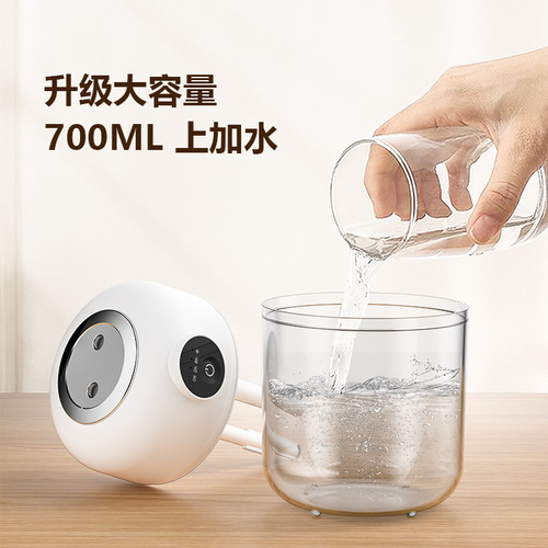 New dual-spray humidifier USB convenient desktop home office bedroom large-capacity water replenishing air purifier