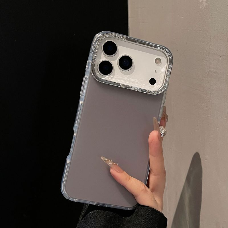 圆边果冻半透明磨砂壳适用iPhone16pro max手机壳苹果17新款14/15|undefined