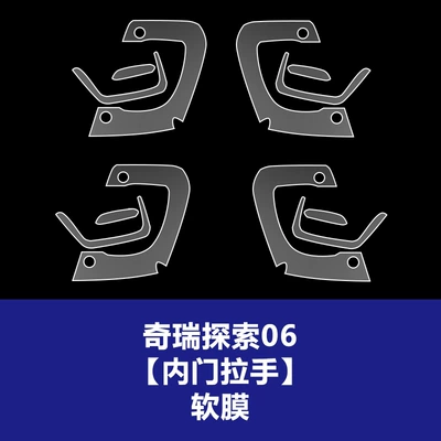 Navigation Instrument Display Screen Protective Car interior film - 23-26-chery-discovery-06-inner-door-handle-tpu-soft-film