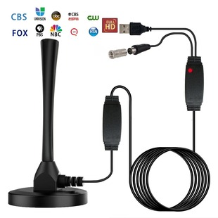 New HDTV Indoor digital TV antenna DTMB sucker ATSC DVB-t2 antenna with signal amplifier