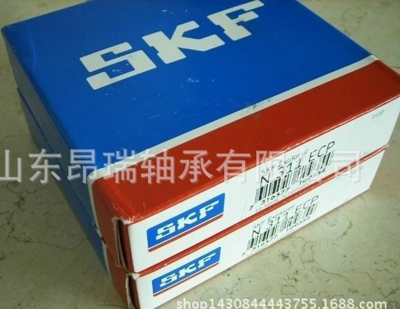 瑞典SKF N311ECP圆柱滚子轴承NU312ECM/C3高温轴承钢