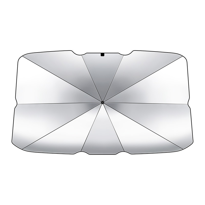 Adecuado para Tesla Model3 Mao Dou 3Y S X escudo delantero del coche protección solar cortina de aislamiento térmico sombrilla