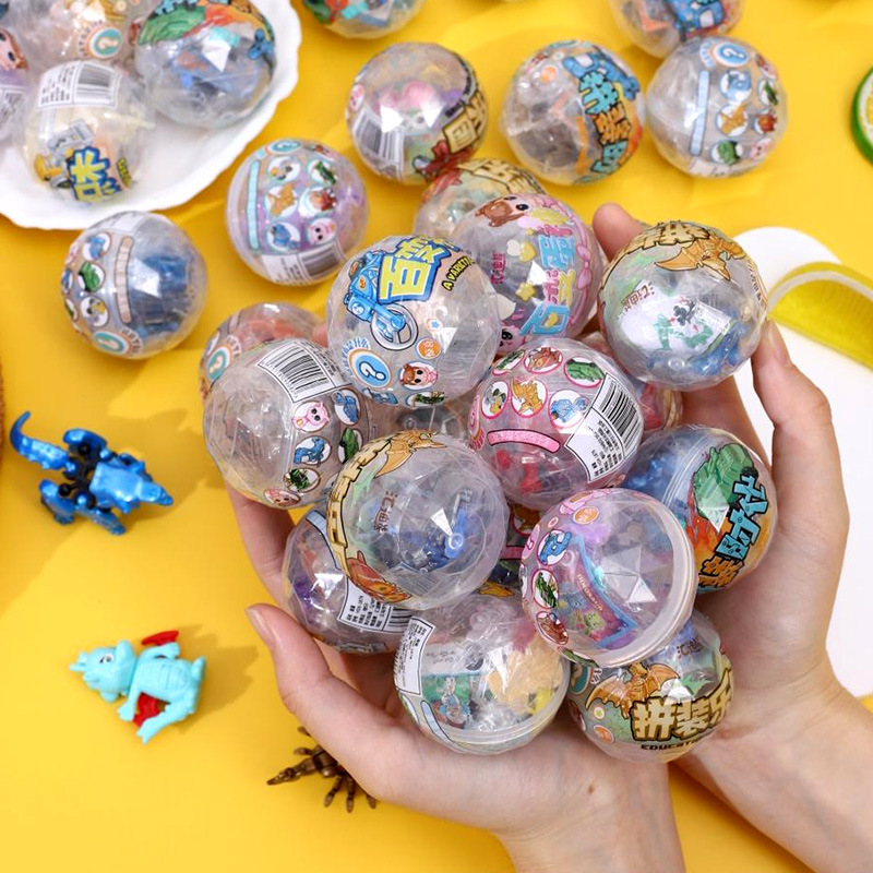 Egg ball building blocks educational assembling children boys' toys kindergarten puzzle gift three-dimensional assembling building blocks Egg ball building blocks educational assembling children boys' toys kindergarten puzzle gift three-dimensional assembling building blocks