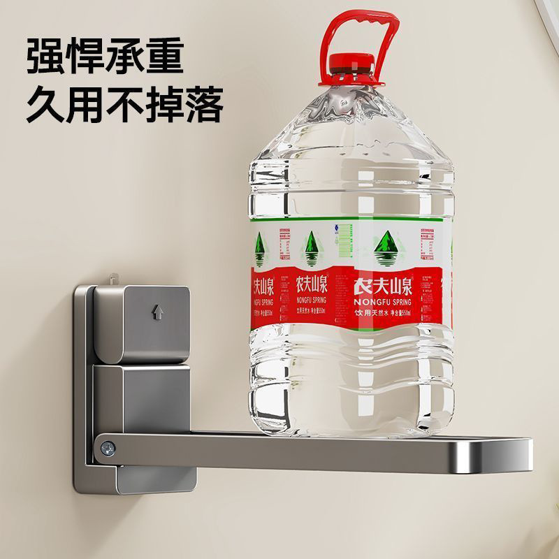 吸盘式可折叠毛巾架卫生间置物架壁挂浴室毛巾杆厨房抹布架收纳架|undefined