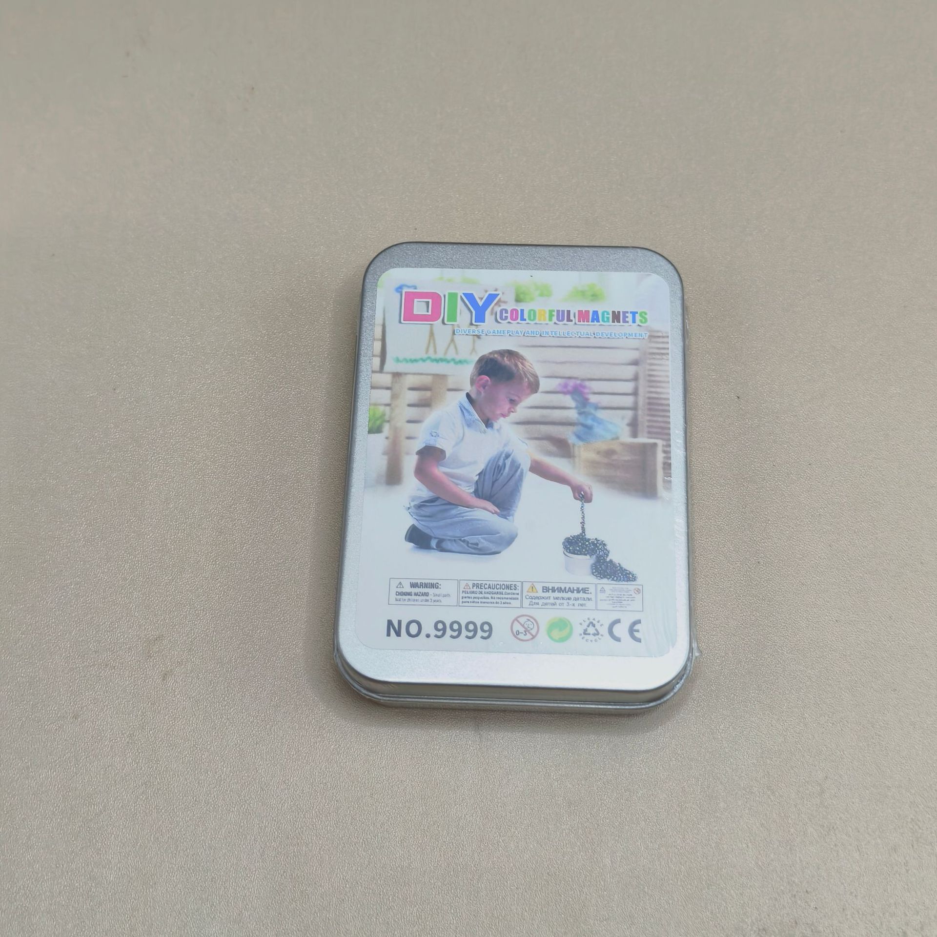 XML/510 magnetic colored millet grains in iron box