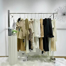 设计师品牌女装专柜撤柜服装剪标直播女装拿货佳人苑品牌折扣女装