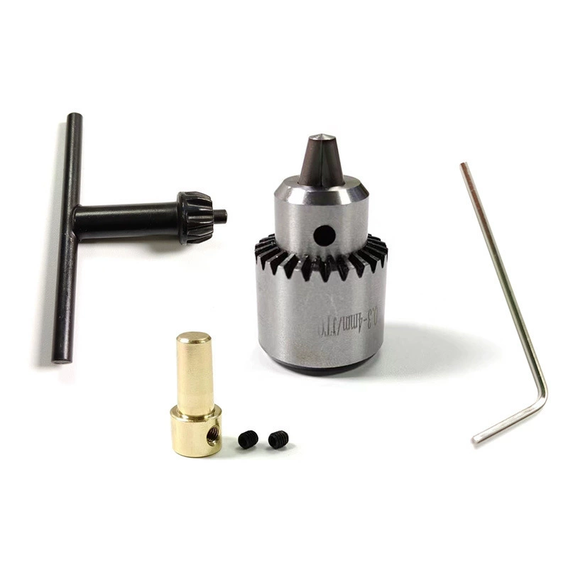 4pcs0.3-4mm сверлильный патончик с рукав микро электрический сверлильный патончик с хвостовым отверстием через 3.17mm