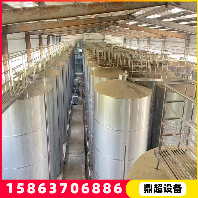 二手304立式化工不锈钢储罐 1-50吨不锈钢地埋罐 果酒储存罐