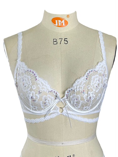 [Sexy lingerie] Flower embroidered beautiful lace set sexy lingerie set cross-border exclusively for French lingerie