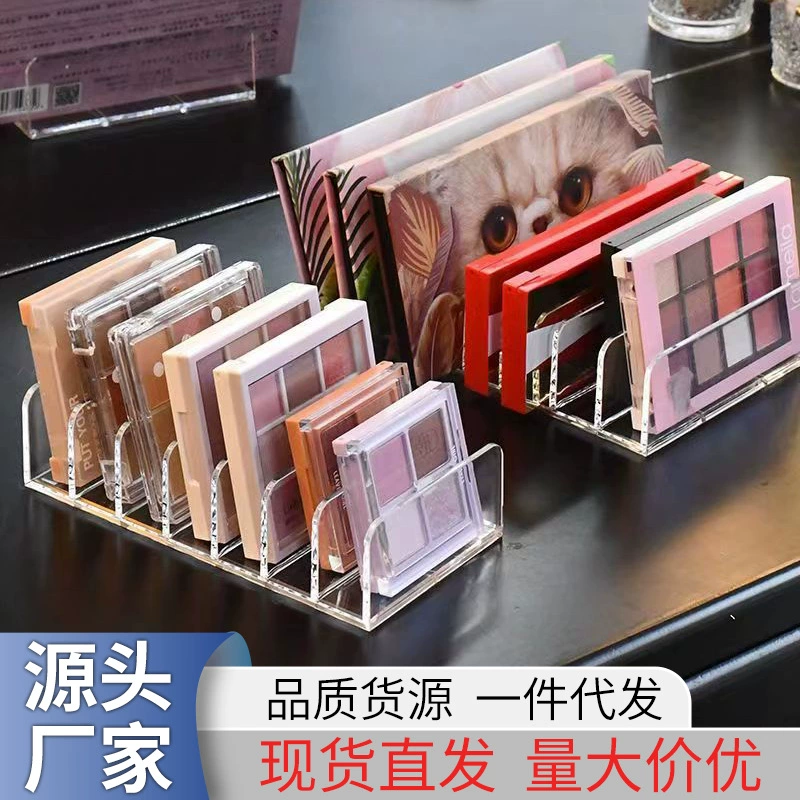 Cosmetic dressing table, table storage system, transparent makeup primer, eye shadow, storage box