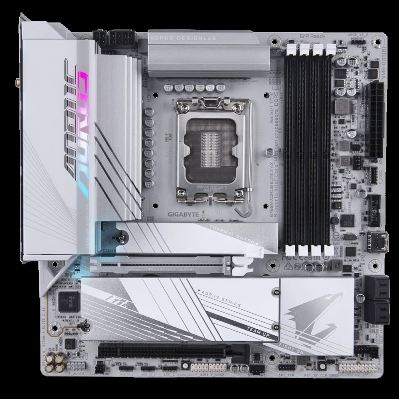 Для Intel Gigabyte B760M AORUS Pro AX материнская плата, поддержка процессоров 12/13/14 поколений