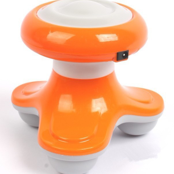 Ola de agua pequeño masajeador triangular MINI eléctrico vibración eléctrica de tres patas mini masajeador de mano fábrica