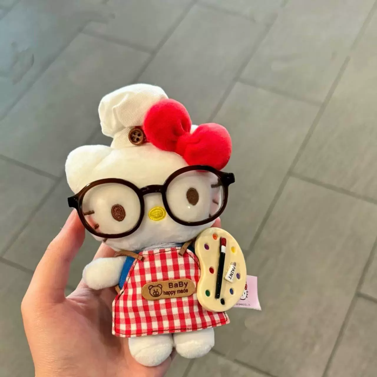 Hello Kitty, Hello Kitty, оригинальный классический рюкзак, мультяшная милая подвеска, плюшевый брелок, кукла