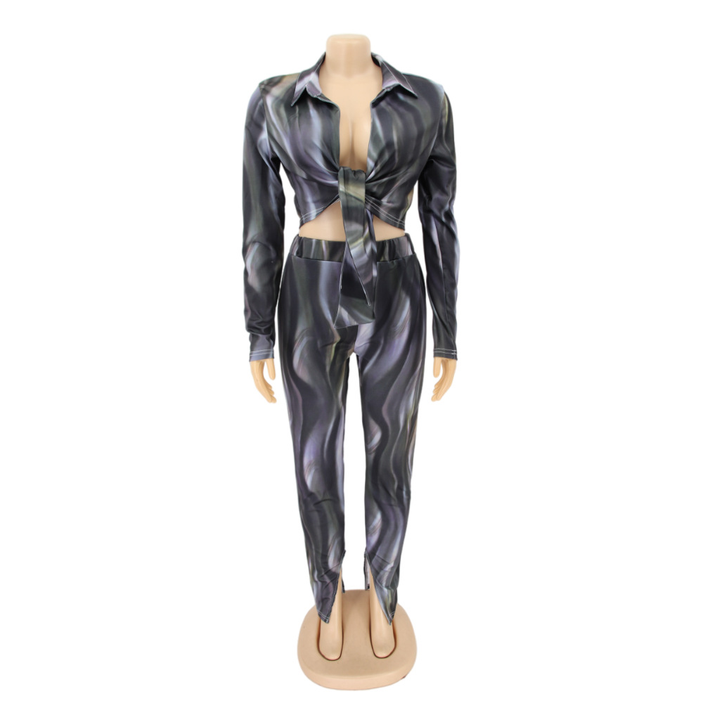 Women Clothing Special Top Product Special Printing High Elasticity Sexy Suit