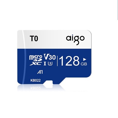 爱国者(aigo)TF（MicroSD)内存卡T0 读速100MB/s存储卡高速卡摄像|ms