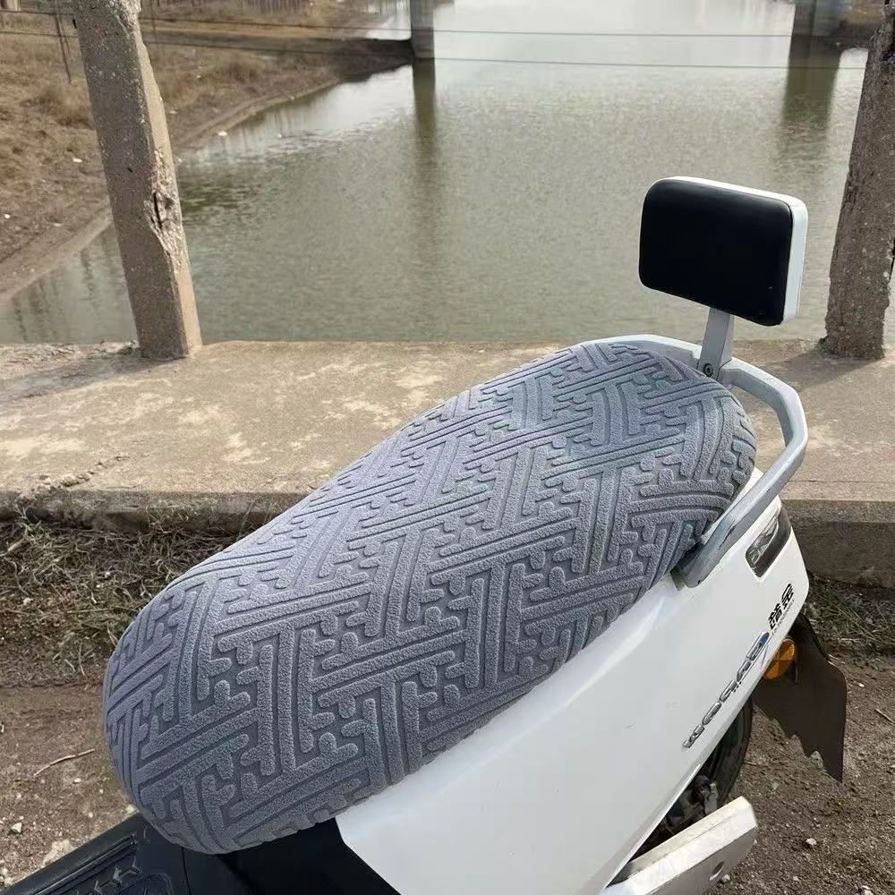 Nueva cubierta de cojín antideslizante elástica de invierno para automóviles eléctricos cubierta de cojín de motocicleta universal