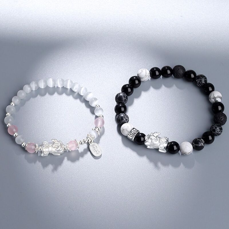 Lucky into your brave bracelet Chinese National Day gift to girlfriend Tanabata Valentine's Day birthday gift