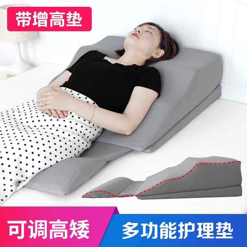 ♔ Gastroesophageal Mattress for Acid Reflux, Heartburn, Inclined Reflux Slope Pillow, Slope Mattress for Pregnant Women