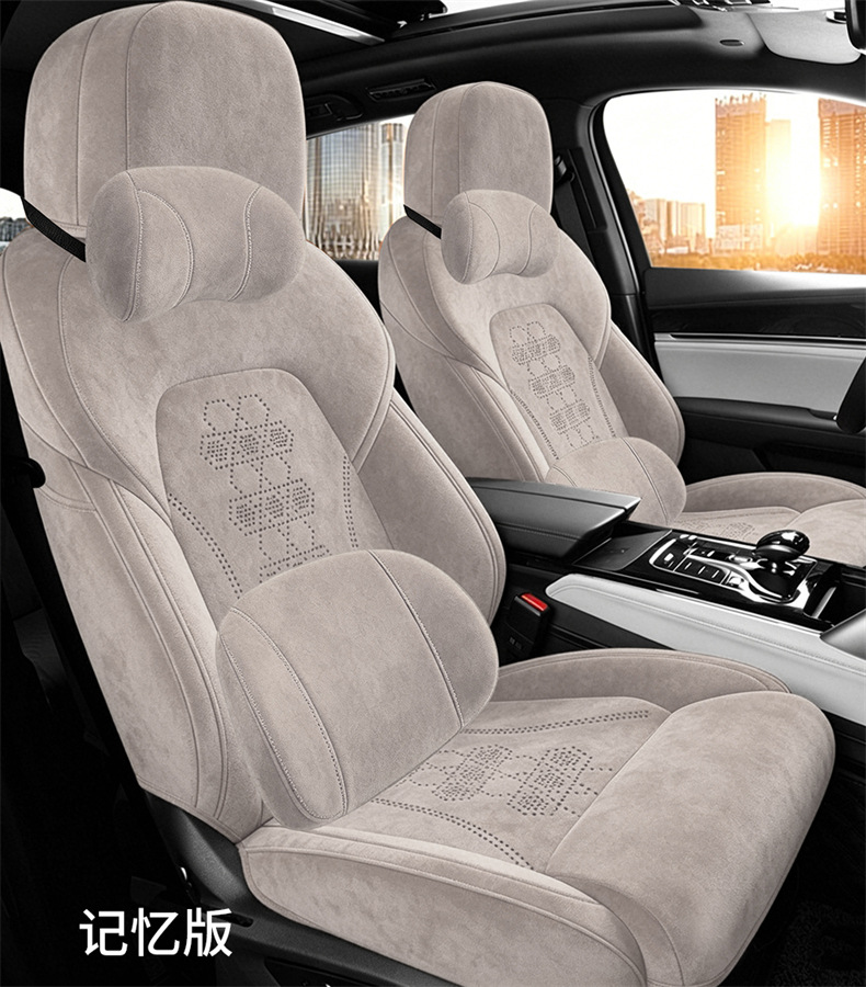 New Model Byd Tang Dmi Ev Seven-Seater Breathable Rams Saddle Cushion Car Seat Cover for Special Vehicles