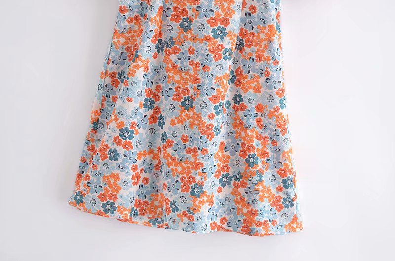 spring floral print dress NSAM49154