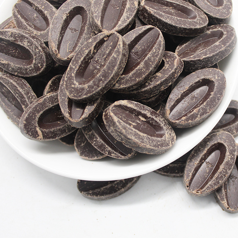 包邮法芙娜33% 35% 40%牛奶62% 66% 70% 黑白巧克力币烘焙100g|undefined