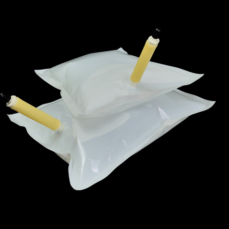 450mL/800mL/1000ML满版白皂液袋 皂液袋硅胶泵头 圆盘泵泵头定制
