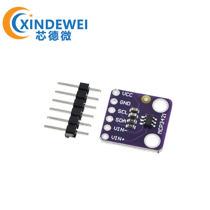 PICkit系列分析仪MCP3421 I2C SOT23-6δsigma ADC评估板