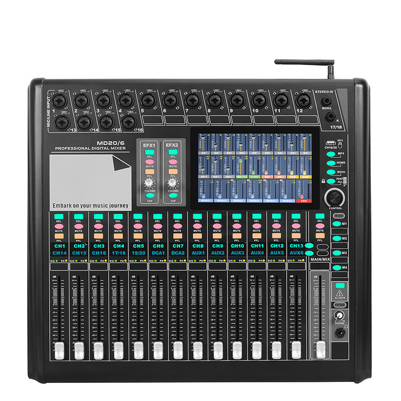 Mezclador especial transfronterizo rendimiento de boda digital computadora doméstica grabación de música K efecto de reverberación Bluetooth profesional