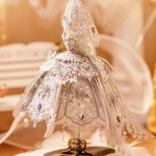 婚纱洛丽塔3立体拼图金属拼装模型手工玩具礼物品摆件送闺蜜