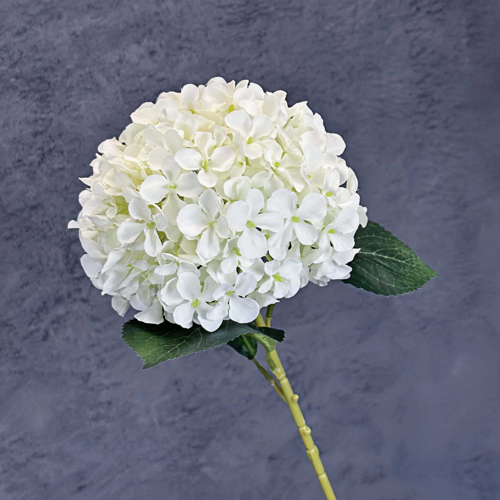 Flor artificial 216 piezas Impresión 3D Gran diseño de escena de boda de hortensia Decoración del hogar Decoración de flores falsas transfronterizas al por mayor