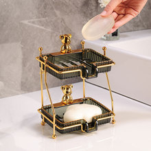 批发价小熊肥皂盒家用沥水不积水创意香皂盒子卫生间洗手台碟皂盒
