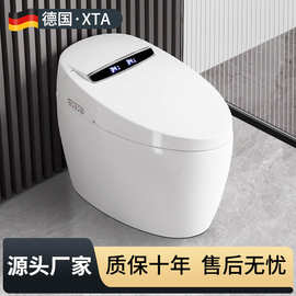 轻智能马桶全自动翻盖一体式家用即热语音泡沫盾虹吸坐便器无水压