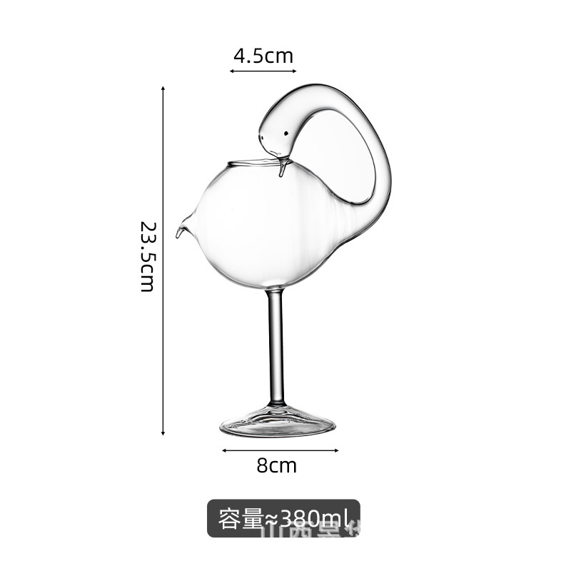 Copa de cóctel borosilicato Navidad sola caja ELK taza alta color valor bar red vino creativo