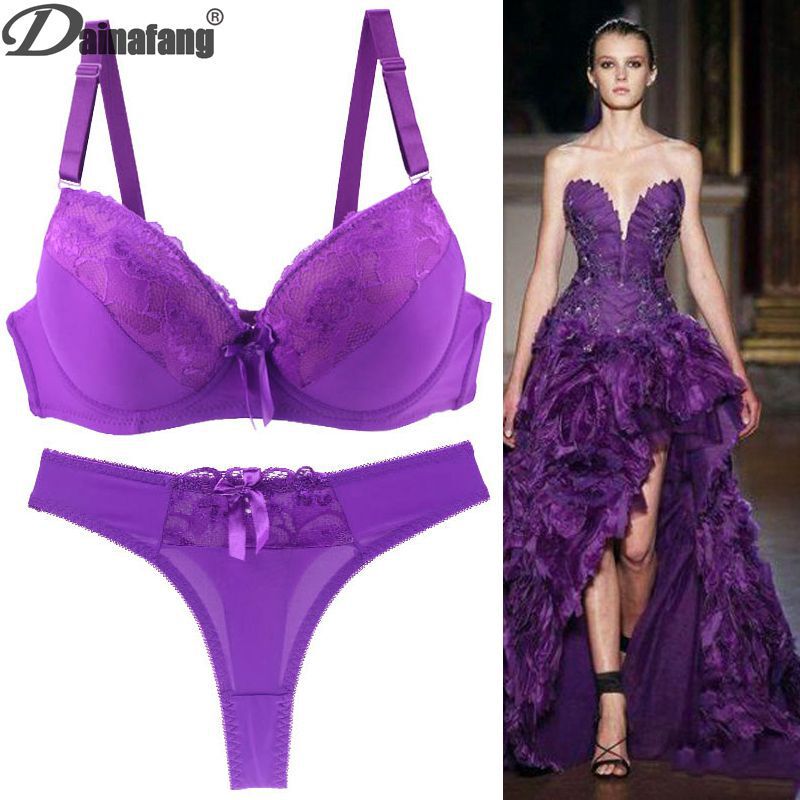Lace sexy large size bra set foreign trade explosions with steel ring gathered adjustment bra underwear wholesale Lace sexy large size bra set foreign trade explosions with steel ring gathered adjustment bra underwear wholesale