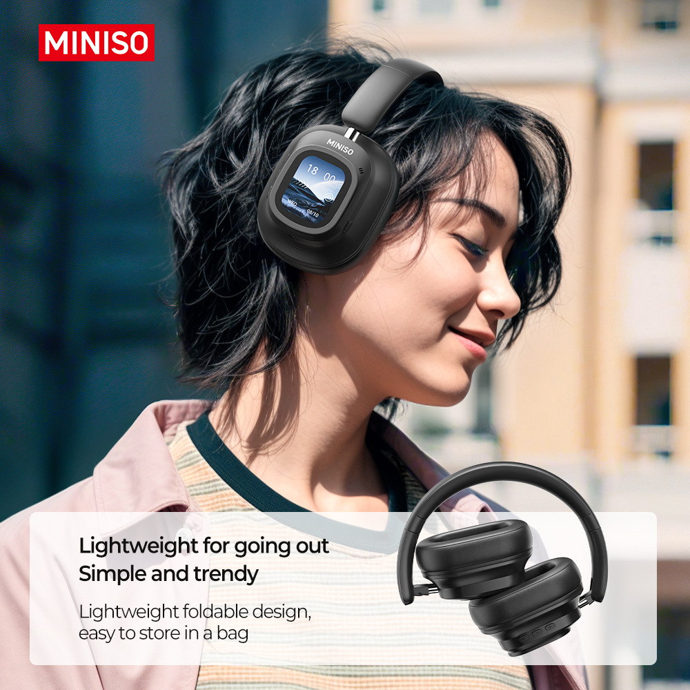 Mingchuang Youpin G90 auriculares inalámbricos con reducción de ruido de pantalla compatible con computadora portátil para teléfono móvil
