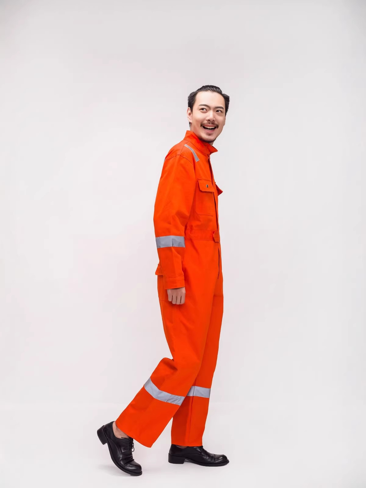 Ropa de trabajo de algodón primavera y otoño resistente al desgaste y a la suciedad, astillero, fábrica de soldadura libre de polvo y estática, ropa de seguro laboral
