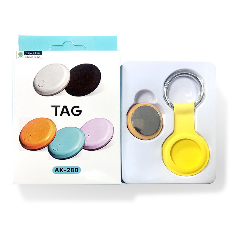 Localizador Airtag transfronterizo llavero de coche airtag para posicionamiento global mochila para mascotas billetera dispositivo anti-pérdida