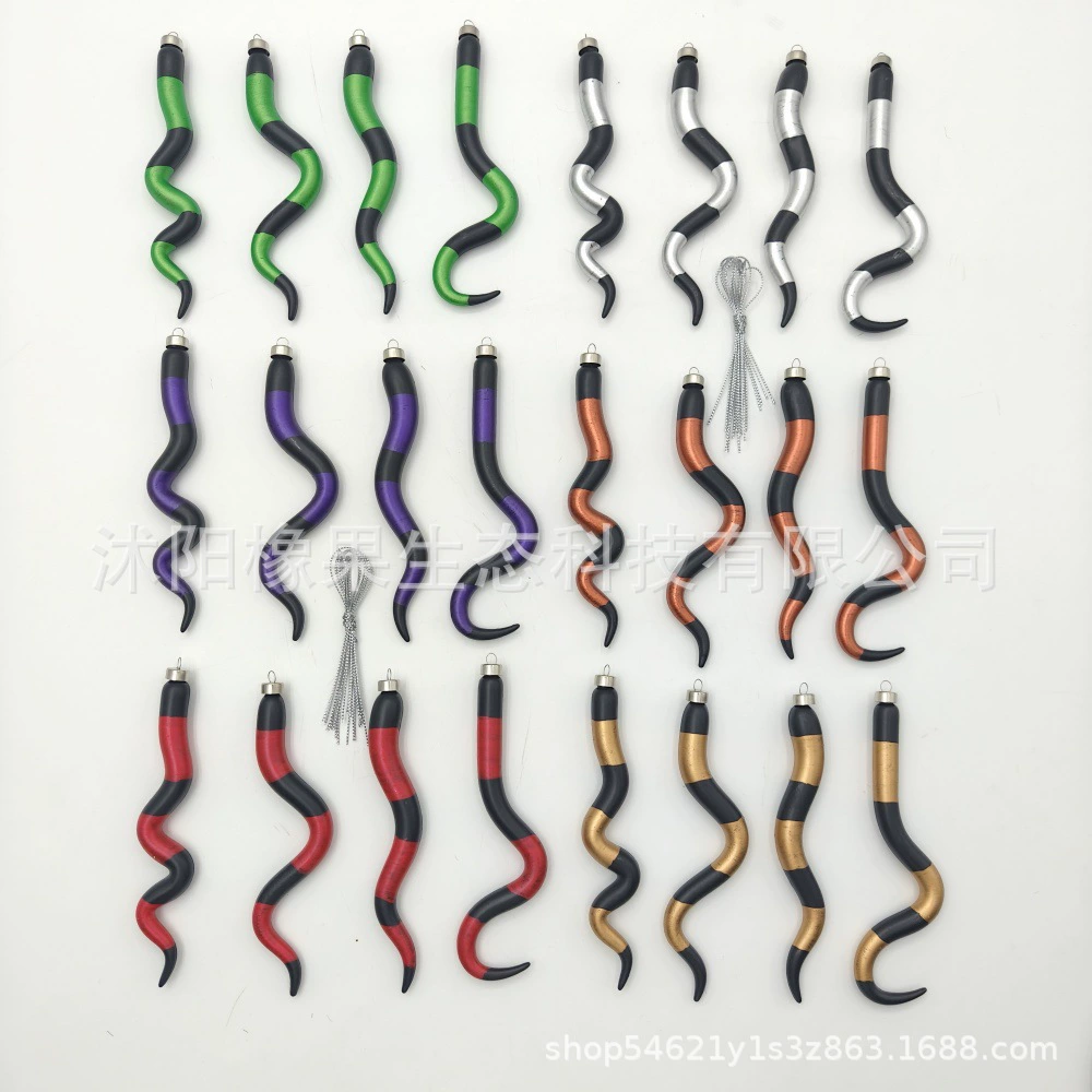 Хэллоуин, Рождественская роспись, выдувные щупальца (4 стиля и 6 цветов), праздничное украшение