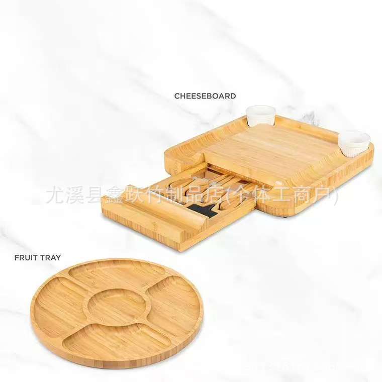Tabla de camping tabla de bambú multifuncional tabla de corte de frutas para RV tabla de corte de queso europea tabla de queso pan tabla de queso