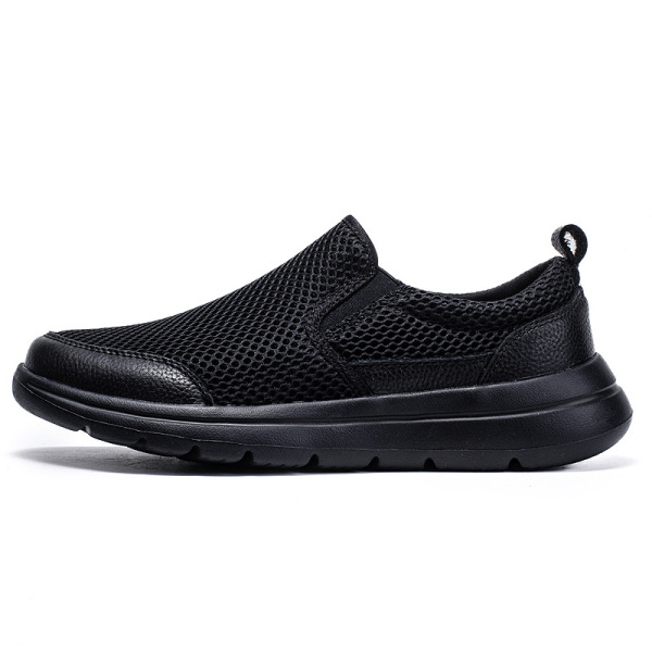 summer black lightweight breathable comfortable casual footwear for…