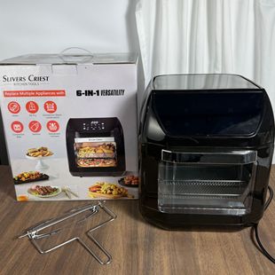 12L Large Capacity Touch Screen Smart Air Fryer Oven Air Fryer Smart Electric Oven Electric Fryer Cross-Border