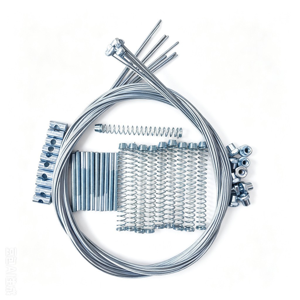 Electric vehicle brake cable dust cover nut, tricycle drum brake cable, electric bike brake cable screw spring universal accessories