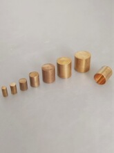 2-8mm黄铜平底无孔端帽237diy小铜帽手工花托平头帽材料配件