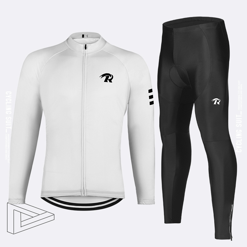 Primavera, otoño y verano delgada ropa de ciclismo de equipo de ciclismo pantalones de ciclismo de carretera secado rápido pantalones de mangas largas