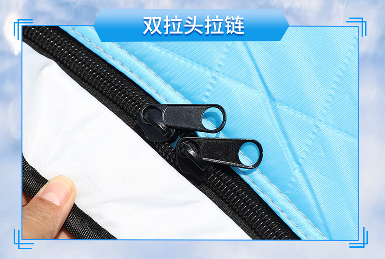 Cross-border outdoor winter fishing tent, winter fishing tent for camping and ice fishing, warm and cold-proof cotton tent, quick-open, specifically for ice fishing